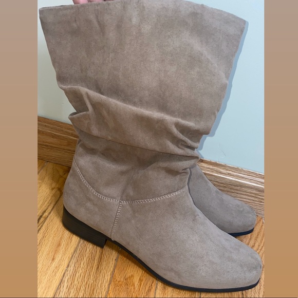 Memory Foam Suede Boots | Poshmark